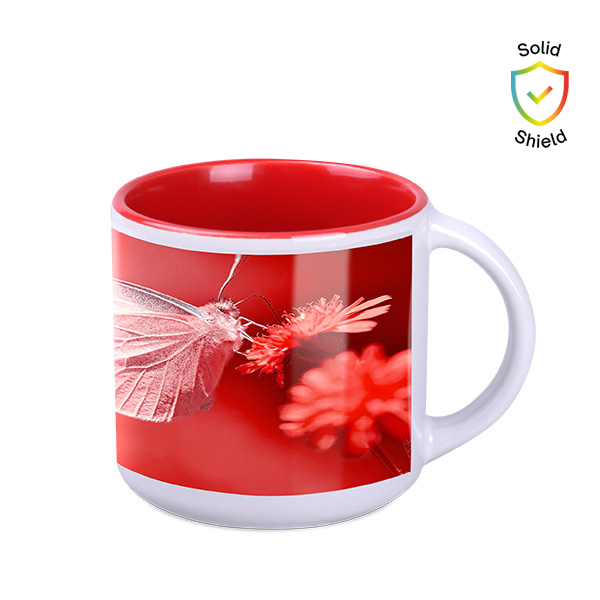 Modern Art Solid 390 white/red